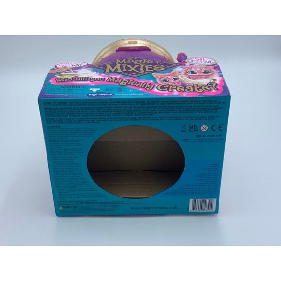 Magic Mixies Magical Misting Cauldron with Interactive 8 inch Pink Plush Toy - Picture 4 of 7